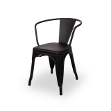 Barová židle PARIS GRAND inspirovaná TOLIX čierny