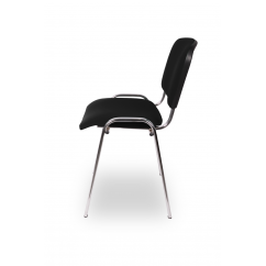 Konferenční židle ISO STANDARD CR T0111 černý EKO-KŮŽE