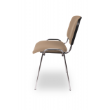 Konferenční židle ISO STANDARD CR T0046 béžová EKO-KŮŽE
