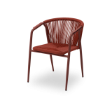 Technoratanová židle LUIGI červená