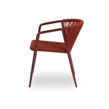 Technoratanová židle LUIGI červená