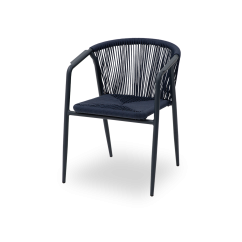 Technoratanová židle LUIGI modrá