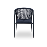 Technoratanová židle LUIGI modrá