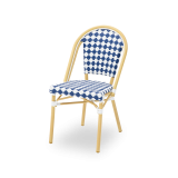 Technoratanová židle MATTEO modrá