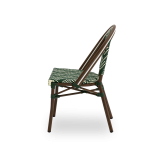 Technoratanová židle MATTEO zelená