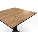 Stůl Pro Pivní Zahradní CROSS COMFORT s pracovními deskami  HPL 70x70