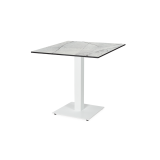 Stůl Pro Pivní Zahradní ALFA S bílá Deska HPL