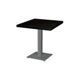 Bistro Stôl ALFA S šedá Dyhovany dosky