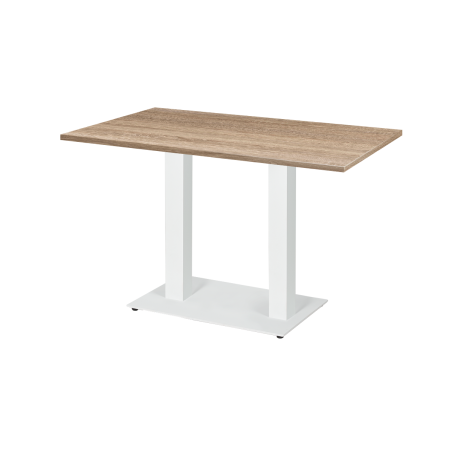 Bistro Stôl ALFA DUO bílá Laminované dosky