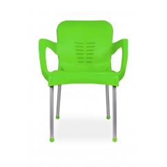 Židle pro pivní zahrádky BISTRO ALU zelená