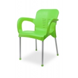 Židle pro pivní zahrádky BISTRO ALU zelená