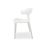 Židle Bistro SIESTA bílá