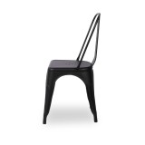 Barová židle PARIS inspirovaná TOLIX čierny