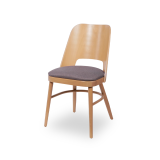 Dřevěné restaurační židle SHELL TAP