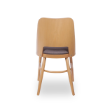 Dřevěná restaurační židle SHELL TAP