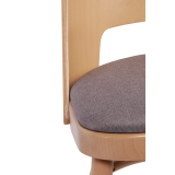 Dřevěné restaurační židle SHELL TAP