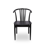 Dřevěná restaurační židle SCANDI černá