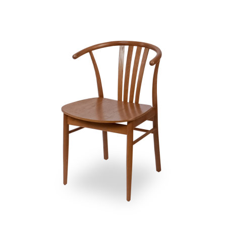 Dřevěná restaurační židle SCANDI medový dub