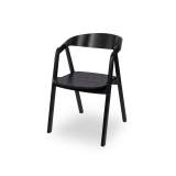 Dřevěné restaurační židle FUTURA černá