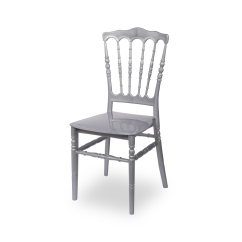 Svatební židle CHIAVARI NAPOLEON stříbrný