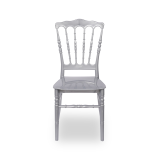 Svatební židle CHIAVARI NAPOLEON stříbrný