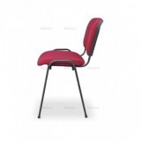 Konferenční židle ISO 24HBL-T burgundské